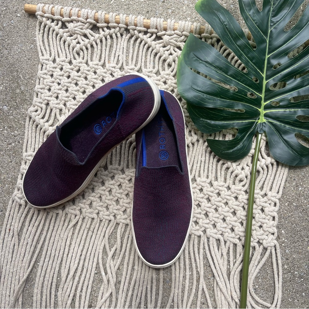 Rothy’s Sneakers Size 9.5 - Fig Python